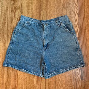 Lee denim high-waist grunge shorts